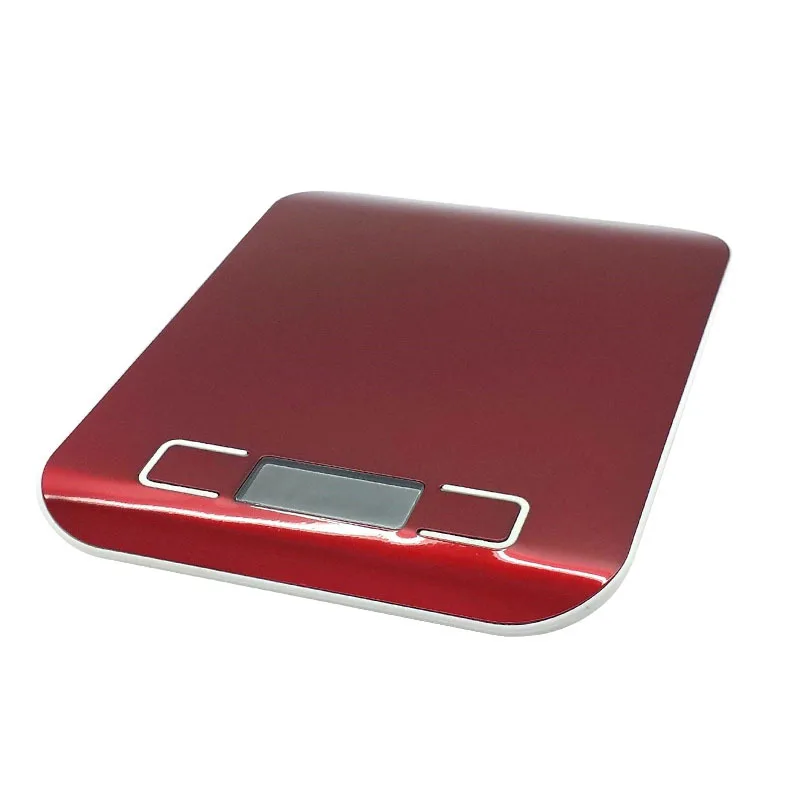 Практичные кухонные весы 5 кг/1 г с ЖК-дисплеем, цифровые электронные кухонные весы для еды, весовой инструмент с подносом