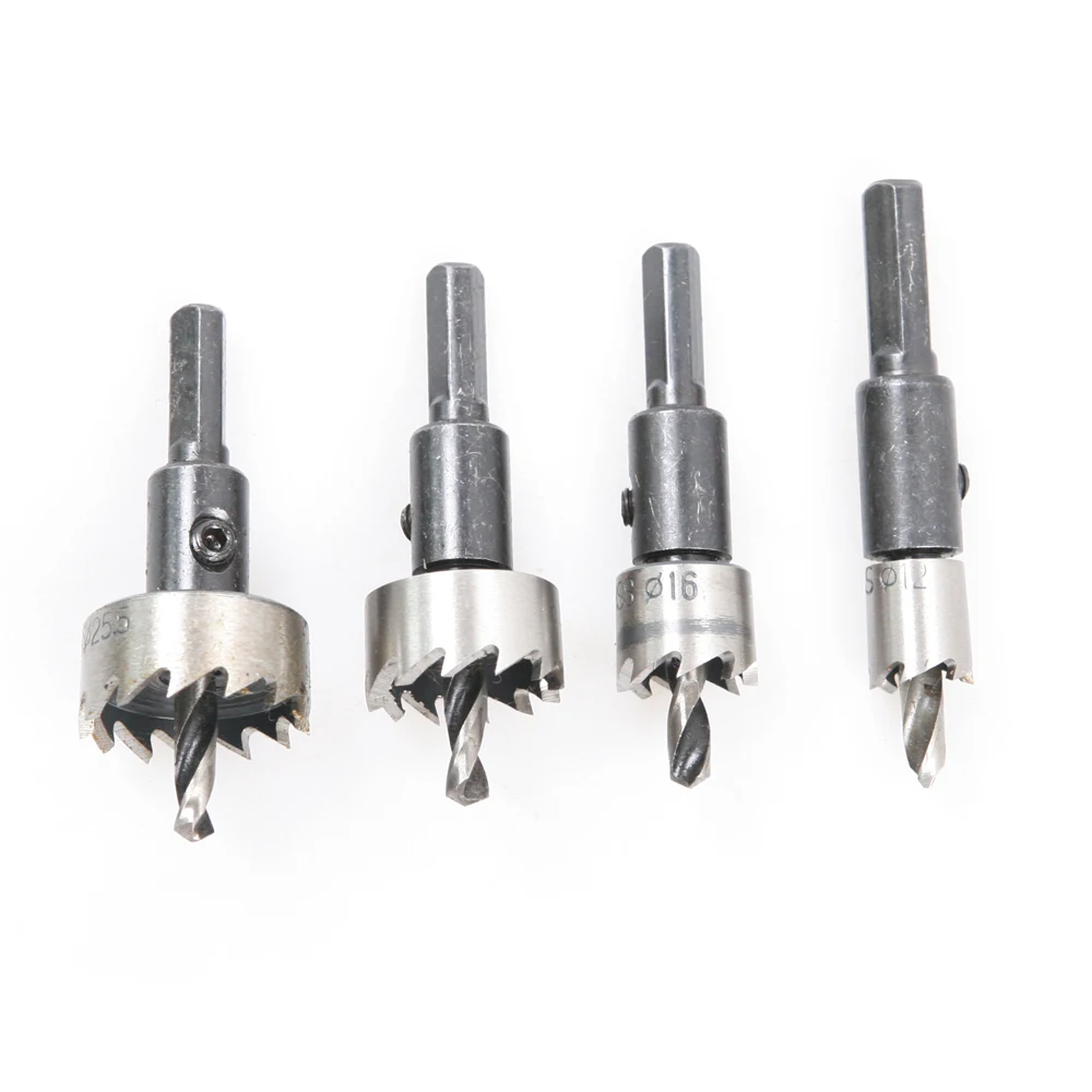 4Pcs/Set High Precision Hole Saw Chamfering Countersink Drill Bit type