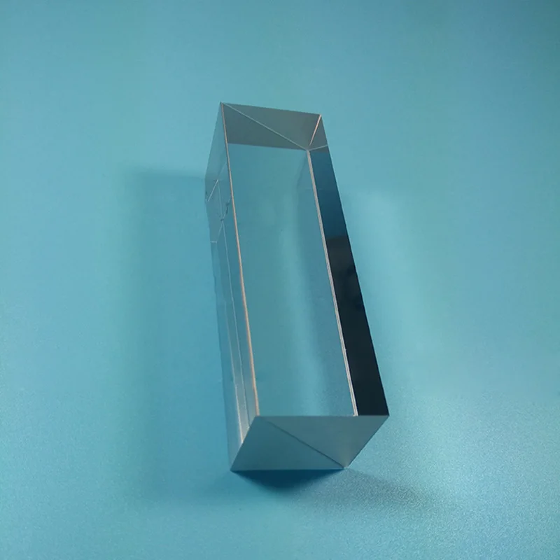 

50x50x50mm K9 Optical Glass Four Sides Doublet Prism Optical Experiment Optics Instruments Four Ridge Cemented Cubic Prism