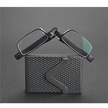 Портативный чехол складной очки для чтения анти-излучение Небольшой легкий вес смола покрытие дальнозоркость очки для чтения FML