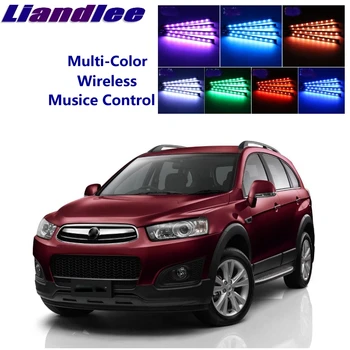 

LiandLee Car Glow Interior Floor Decorative Atmosphere Seats Accent Ambient Neon light For Holden Captiva