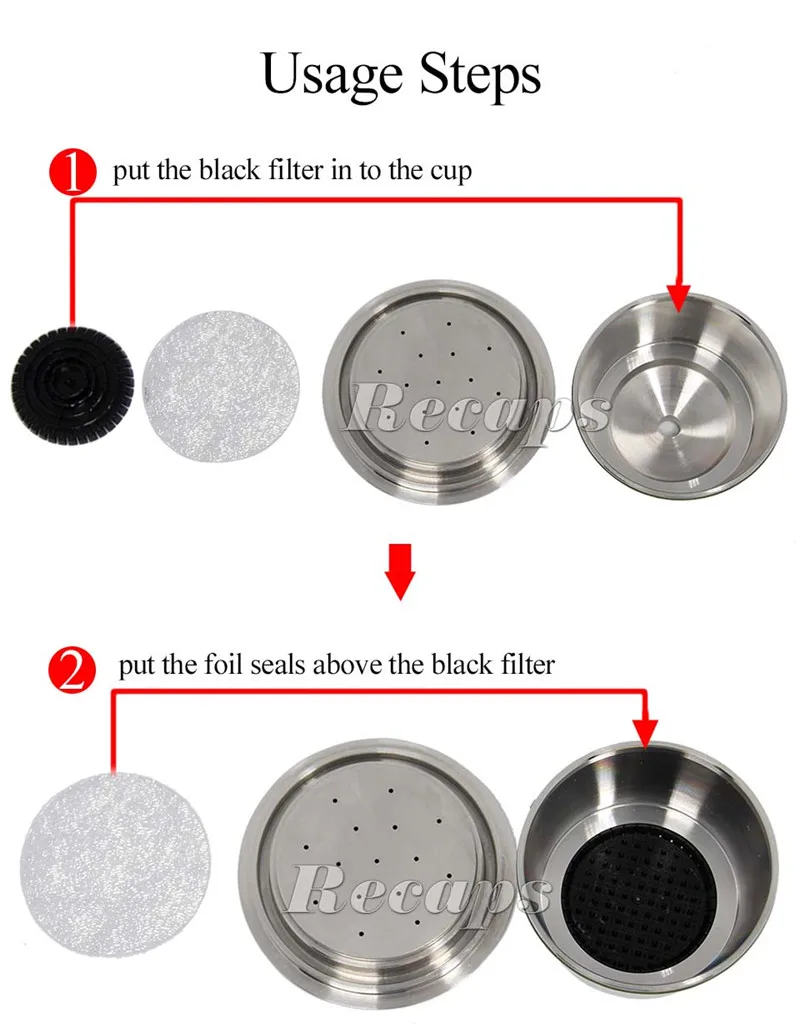 Dolce Gusto Coffee Capsule Stainless 