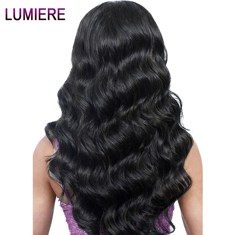 Peruvian Human Hair Body Wave Hair Bundles Free Shipping Natural Color Can Buy 3 or 4 Bundles Non Remy Hair One Piece Lumiere body-wave