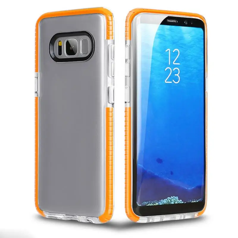

Shockproof Phone Cases For Samsung Galaxy S8 Plus Transparent Soft Silicone Case For Samsung S8 Plus Mobile Phone Cover Shell