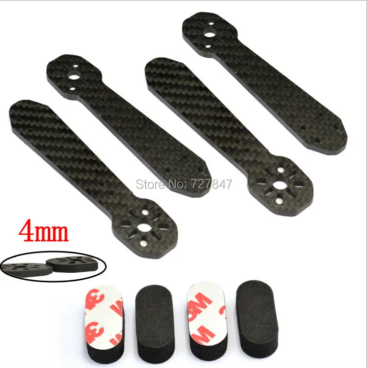 

ZMR250 V2 4mm Thickness Carbon Fiber Arm Replacement for ZMR250 V2 for MC2204 & MC2206 Motor