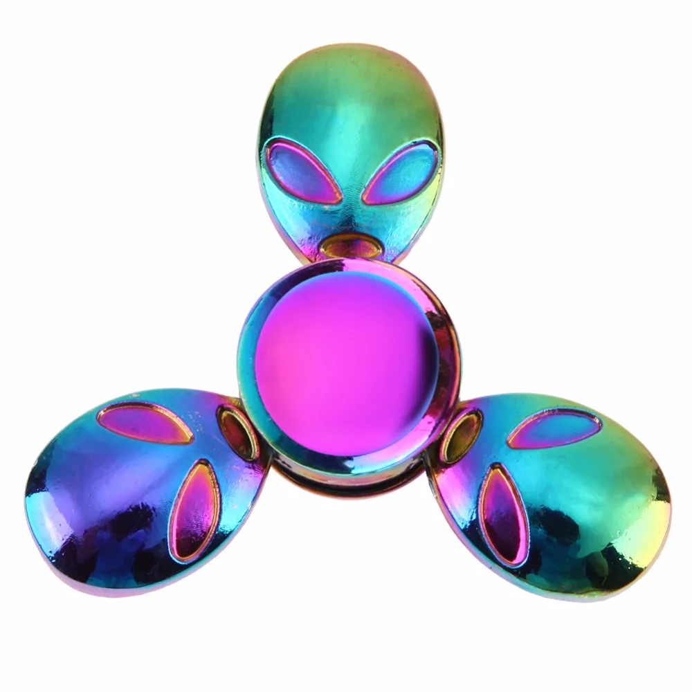 Спиннер-Спиннер для рук Санта-Клаус инопланетянин e.t. Finger Spinner Игрушка фокус три Спиннер для пальца, гироскоп уменьшить стресс подарки