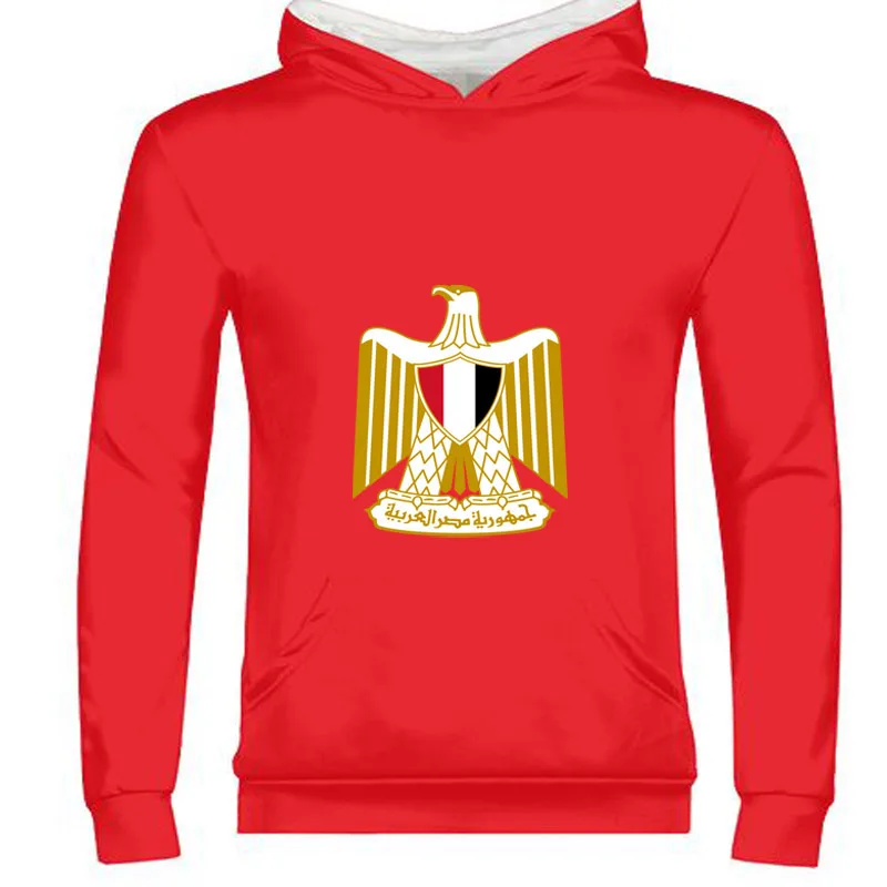Египетский мужской Молодежный индивидуальный логотип имя номер egy пуловер Национальный флаг eg Арабская Республика египетская Страна Печать фото одежда - Цвет: 1003
