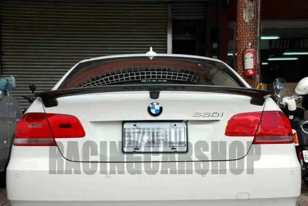 ACS стиль Реальные углеродного волокна багажник спойлер, пригодный для BMW 3-серии E92 купе 2 двери 2007-2013 B074