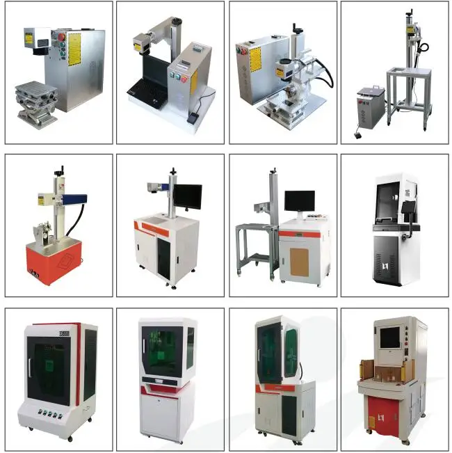 Портативный с умом raycus лазерный источник волоконная лазерная маркировочная машина 20 Вт, 30 Вт, 50 Вт, ручная сборка