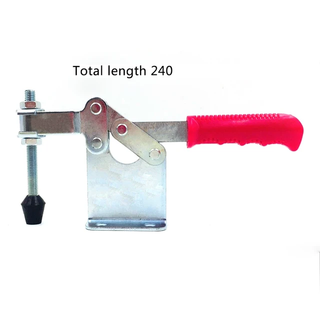 New 1 Pcs 200wh U Bar Base Nonslip Handle 400kg 882 Lbs New 1 Pcs 200wh U Bar Base Nonslip Handle 400kg 882 Lbs Horizontal Toggle Clamps