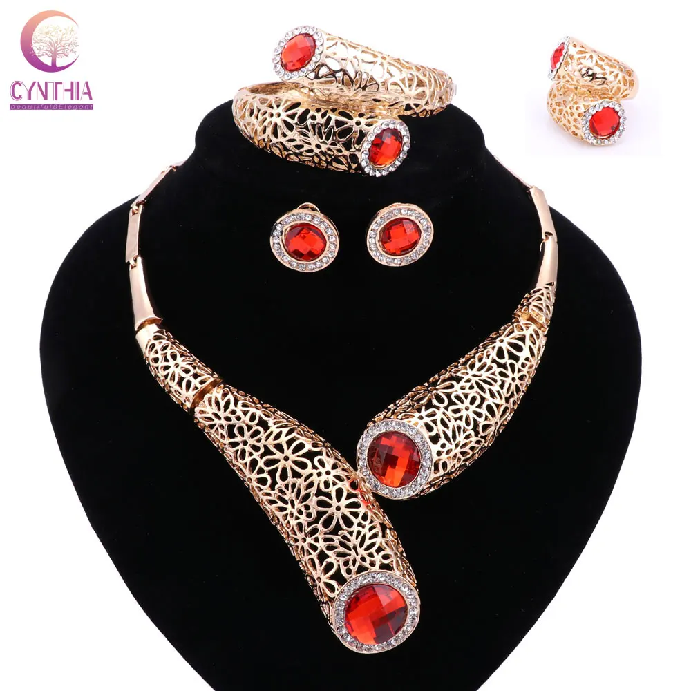 Модные женские вечерние ожерелья для свадьбы эксклюзивные ювелирные наборы