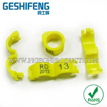 

2.7mm,3mm,4mm,4.5mm,5mm with number 1-100 on clip plastic for pigeon birds