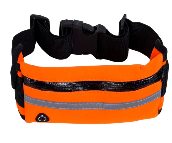 Лимит 100 Женская поясная сумка Сумка спортивная поясная сумка сумки для денег для бега велоспорта чехлы для телефонов контейнер для путешествий - Цвет: Оранжевый