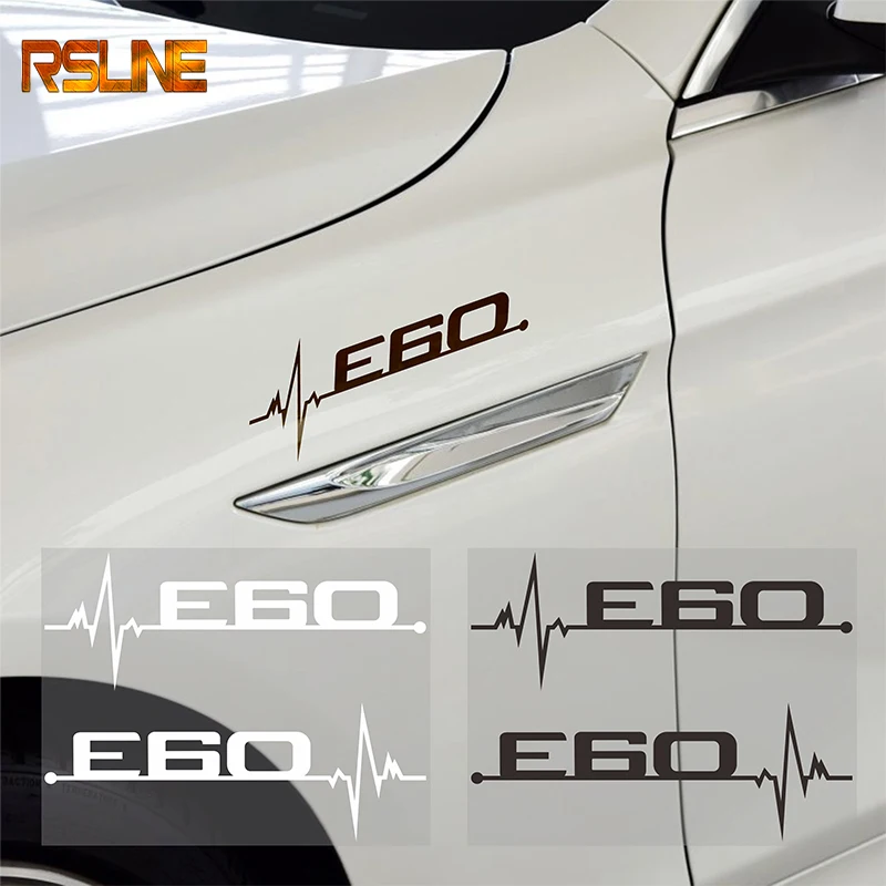 2 шт./лот для BMW E46 E90 E60 E39 E36 E28 E30 E34 E61 E62 E91 E92 автомобильные аксессуары наклейки и на
