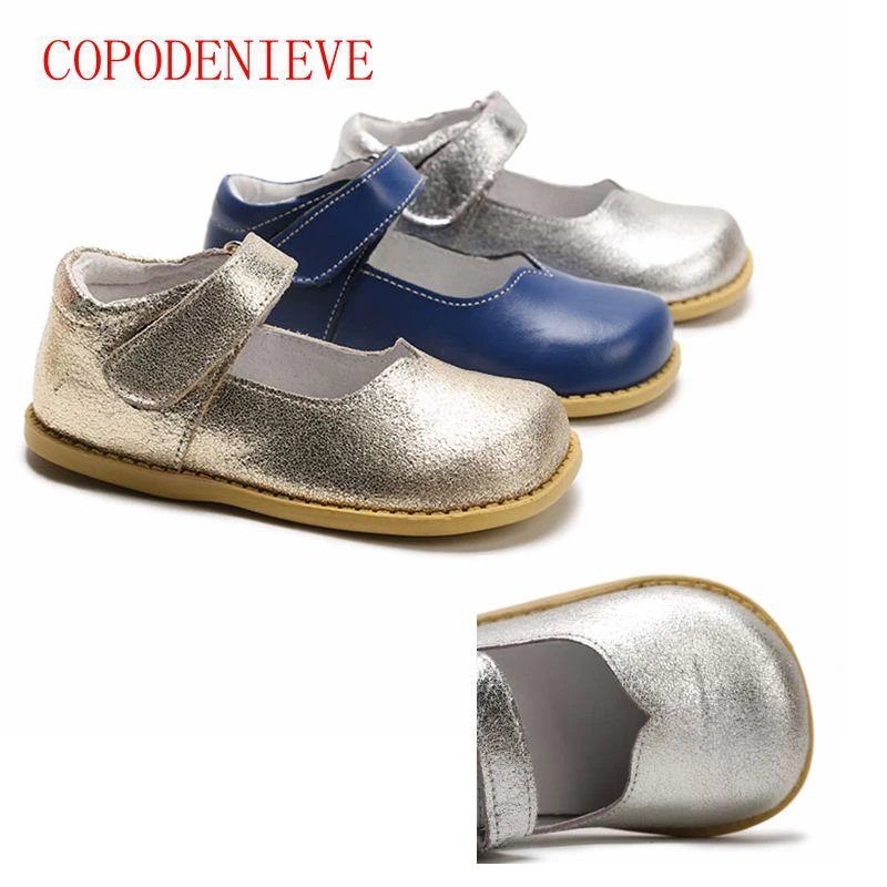 

COPODENIEVE children little girls dress shoes girls princess shoes Bright petals shoes Soft pretty comfortable for kids girls