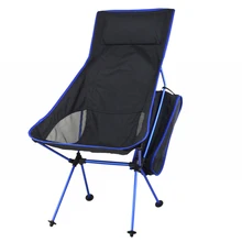 Портативный Сверхлегкий складной Луна для отдыха Кемпинг стул с мешком для Открытый Пеший Туризм путешествия Пикник барбекю пляжа Рыбалка