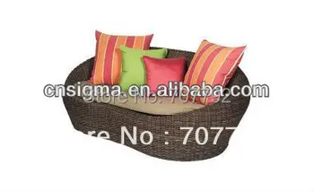 

New Design rattan outdoor round sofa