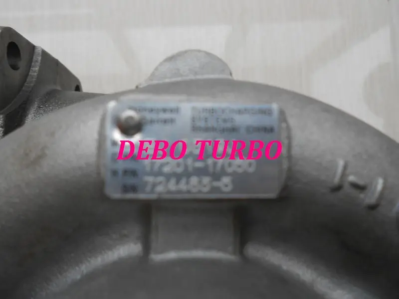 CT26 17201-17050 17070 750001 724483 Turbo Турбокомпрессоры для Toyota Land Cruiser 100(4AT) 4.2l 2001 1HD-FTE 204hp