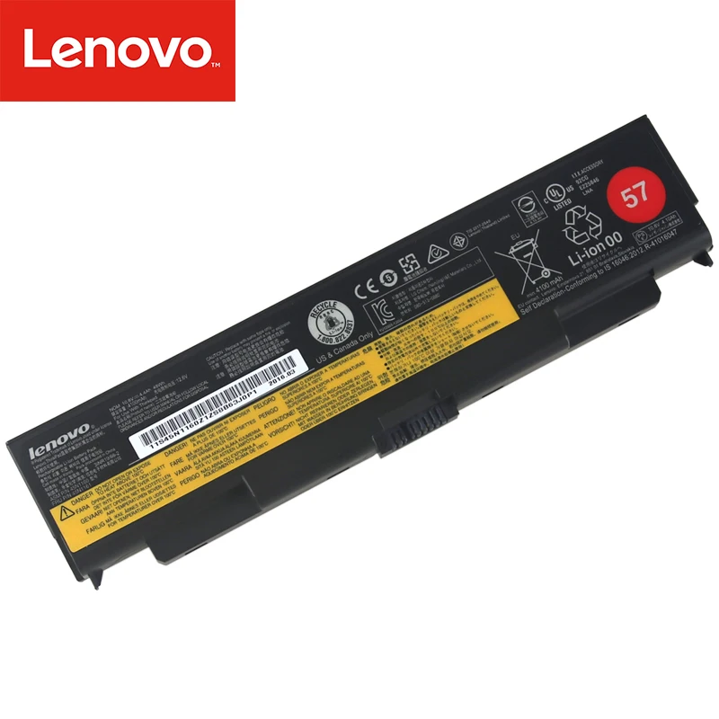 Аккумулятор для ноутбука lenovo ThinkPad T440P T540P W540 L440 L540 45N1144 45N1769 45N1145 45N1148 10,8 V 48Wh 6 ядро