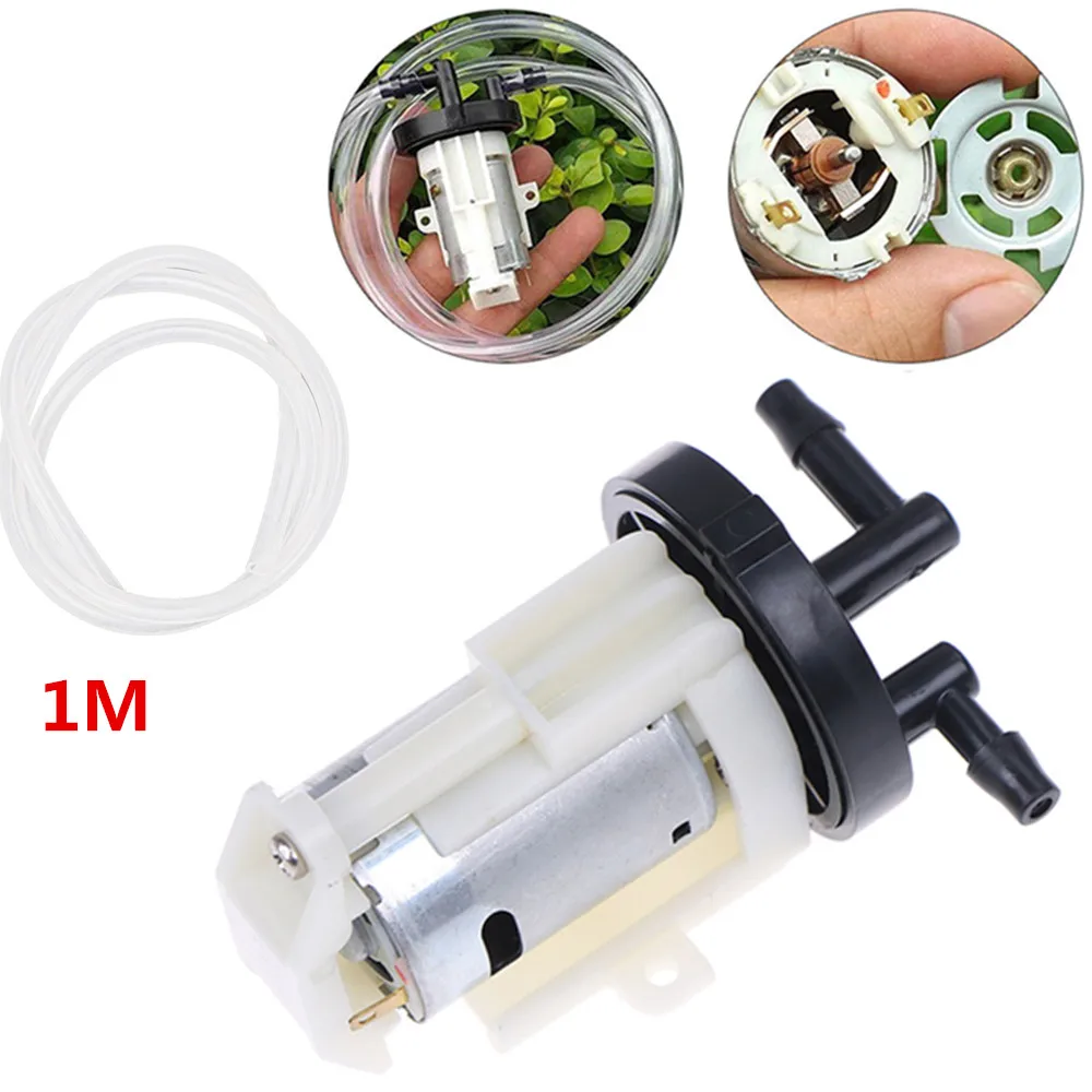 1.2A DC 12V 385 Motor Small Water Pump High Flow Centrifugal Pump 1m Hose Pipe