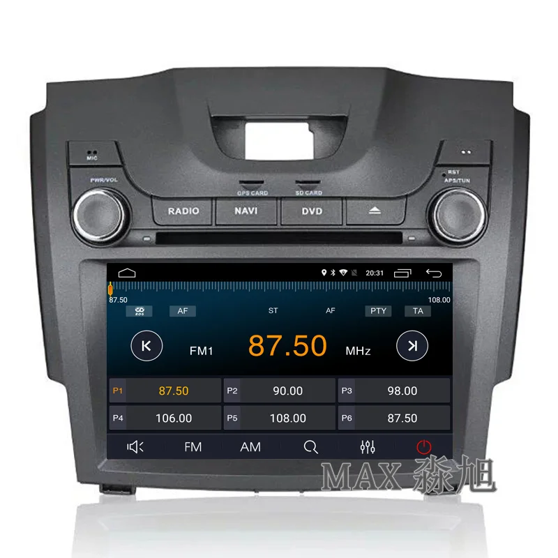 Excellent 2din 8" Car DVD Player for CHEVROLET S10 ISUZU D-MAX with Radio RDS BT swc GPS free map 3G 4G WIFI MP3 MP4 1080P Bluetooth call 4