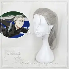 New Yuri on Ice young Victor Nikiforov Cosplay Yuri!!! on Ice Long wig with cap