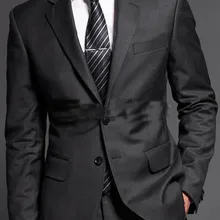 Горячая шерстяной мужской деловой костюм пальто и брюки/костюм для шафера/смокинги жениха для свадьбы/выпускного вечера/формальный пиджак в деловом стиле