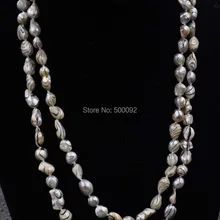 Барокко 120 см 9 мм барокко жемчужное ожерелье