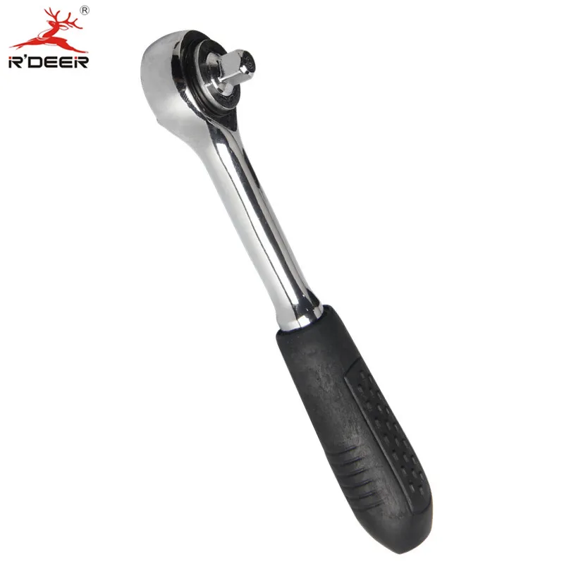 RDEER Ratchet Wrench 1/4" Auto Torque 42 Teeth Quickly Release Two way