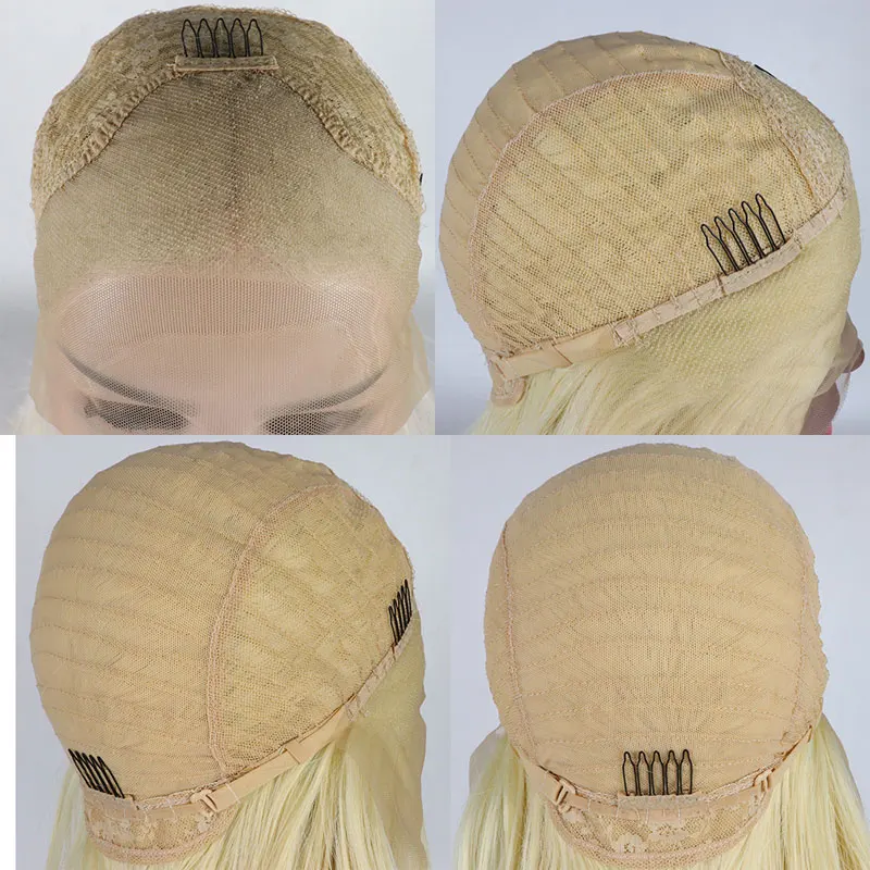 Bombshell Platin белый прямой синтетический парик фронта шнурка безклеевой натуральный парик для волос Термостойкое волокно синтетические волосы для женщин парик