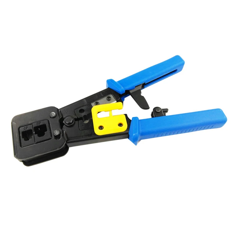 GHIXACTO EZ RJ45 Crimper Hand Network Tools Pliers RJ12 CAT5 CAT6 8P8C Cable Stripper Pressing Clamp Tongs Clip Multi Function GHIXACTO EZ RJ45 Crimper Hand Network Tools Pliers RJ12 CAT5 CAT6 8P8C Cable Stripper Pressing Clamp Tongs Clip Multi Function