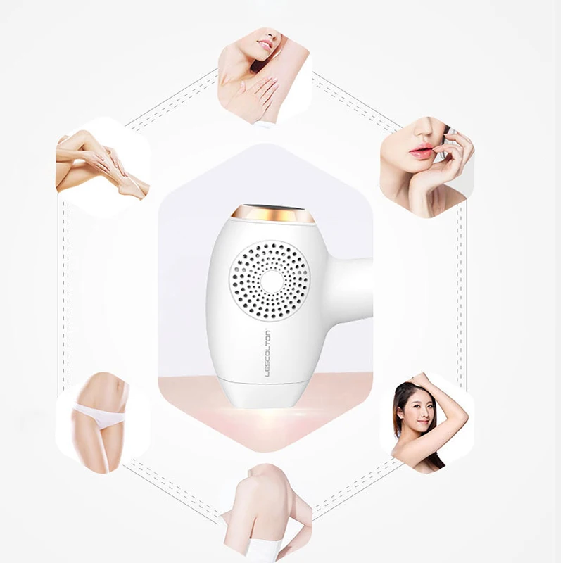 Новый лазерный эпилятор Lescolton IPL для волос постоянный Триммер бикини