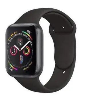 

Smart Watch IWO series 4 Heart Rate Smartwatch IWO 2 upgraded with Red button Gloosy steel case 9 clocks For iOS Android