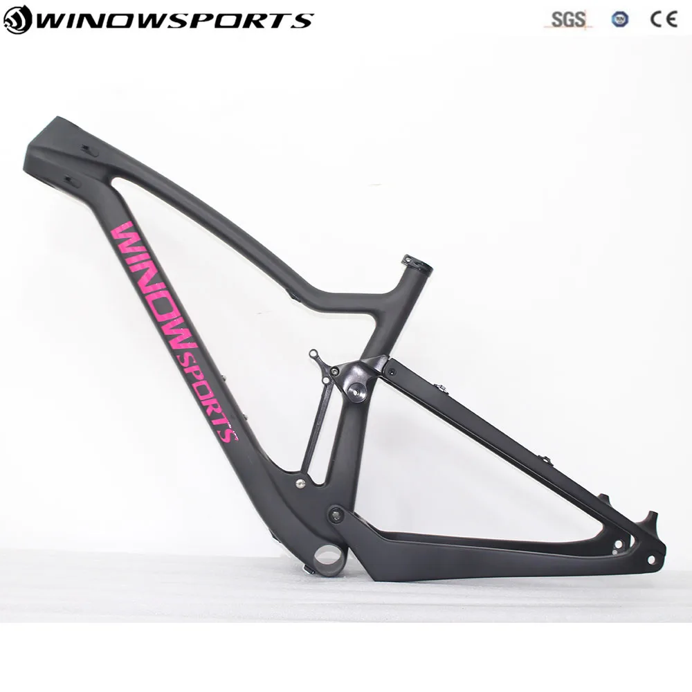

2018 Carbon Mountain Bike XC 29er Full Suspension MTB Frameset Carbon MTB Frame 29 MTB Carbon Frame 29er With OEM Painting