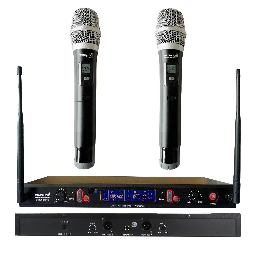 2ch ir uhf microphone