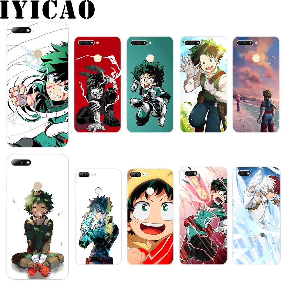 Жесткий чехол IYICAO My Hero Academy для huawei Honor Play Note 10 6A 6C 7A Pro 7C 7X 8C 8X8 9 Lite | Мобильные