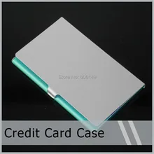1200 PCSX алюминиевый бизнес имя кредитный ID кошелек с отделами для карт легко носить оптом