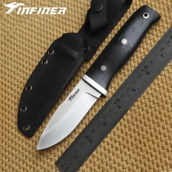 

INFINER Accompany A2 blade G10 handle KYDEX sheath fixed blade hunting tactical knife camping survival outdoor EDC knives tools