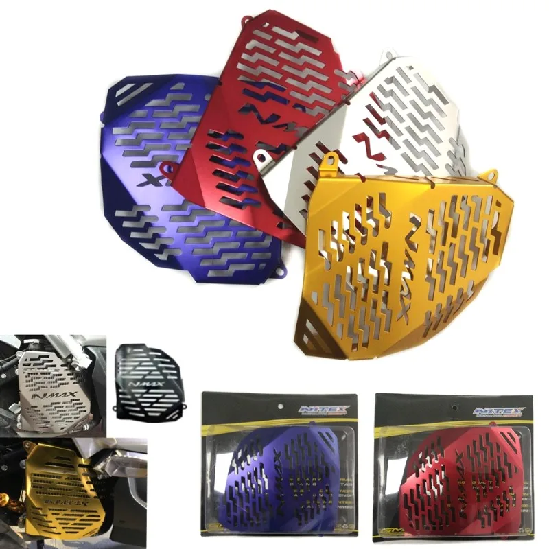

Motorcycle Accessories nvx nmax Radiator Grille Guard Cover Protector tank For YAMAHA NMAX 155 NMAX155 aerox155 l155 2016 - 2019