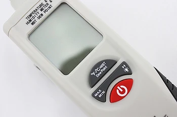 

Multi-function Digital Thermometer Hygrometer -30~+100 Celsius 0.01 Resolution Temperature Humidity Meter Tester Moisture Meter