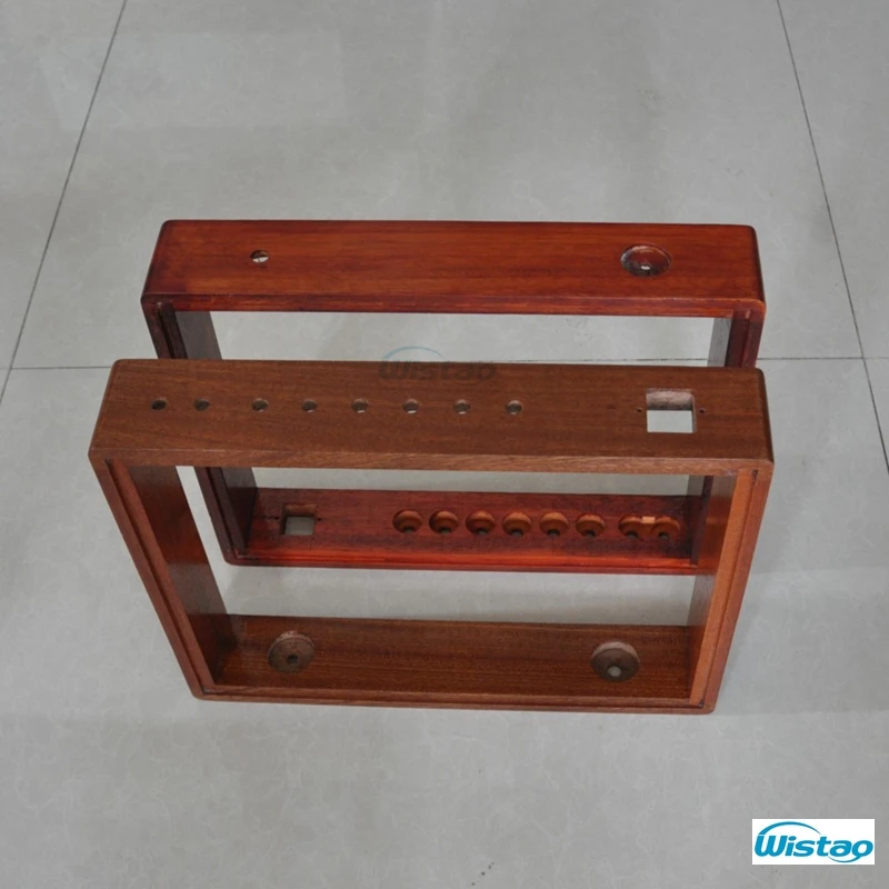 Корпус усилителя трубки DIY 400x340x70 с роскошным деревянным корпусом шкафа из