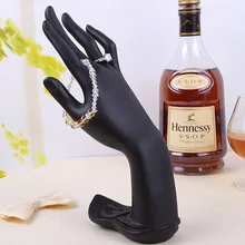 Акриловый ювелирный дисплей Mannequine ручная модель подставка для демонстрации колец Держатель для браслета витрина для браслетов ОК Рука