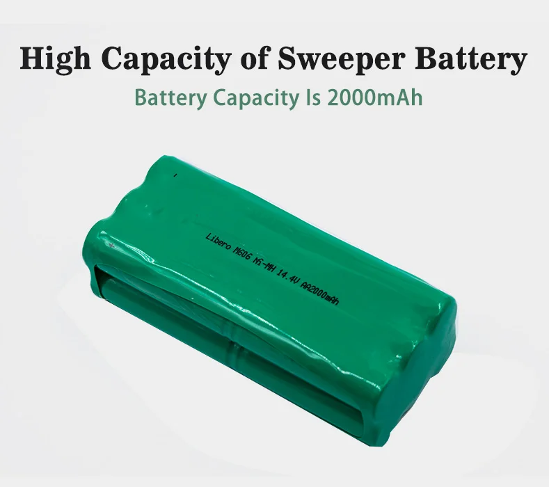 Palo 14,4 V 2000mAh Ni-MH Аккумуляторная батарея для Libero M606 M600 V-bot T270/271 14,4 вольт