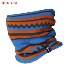 Зимние уличные теплые вязаный шарф уход за кожей лица маска Для мужчин двухслойные брюки из Полар-флиса ветрозащитный лыжи велосипед шарф мужской теплый для шеи