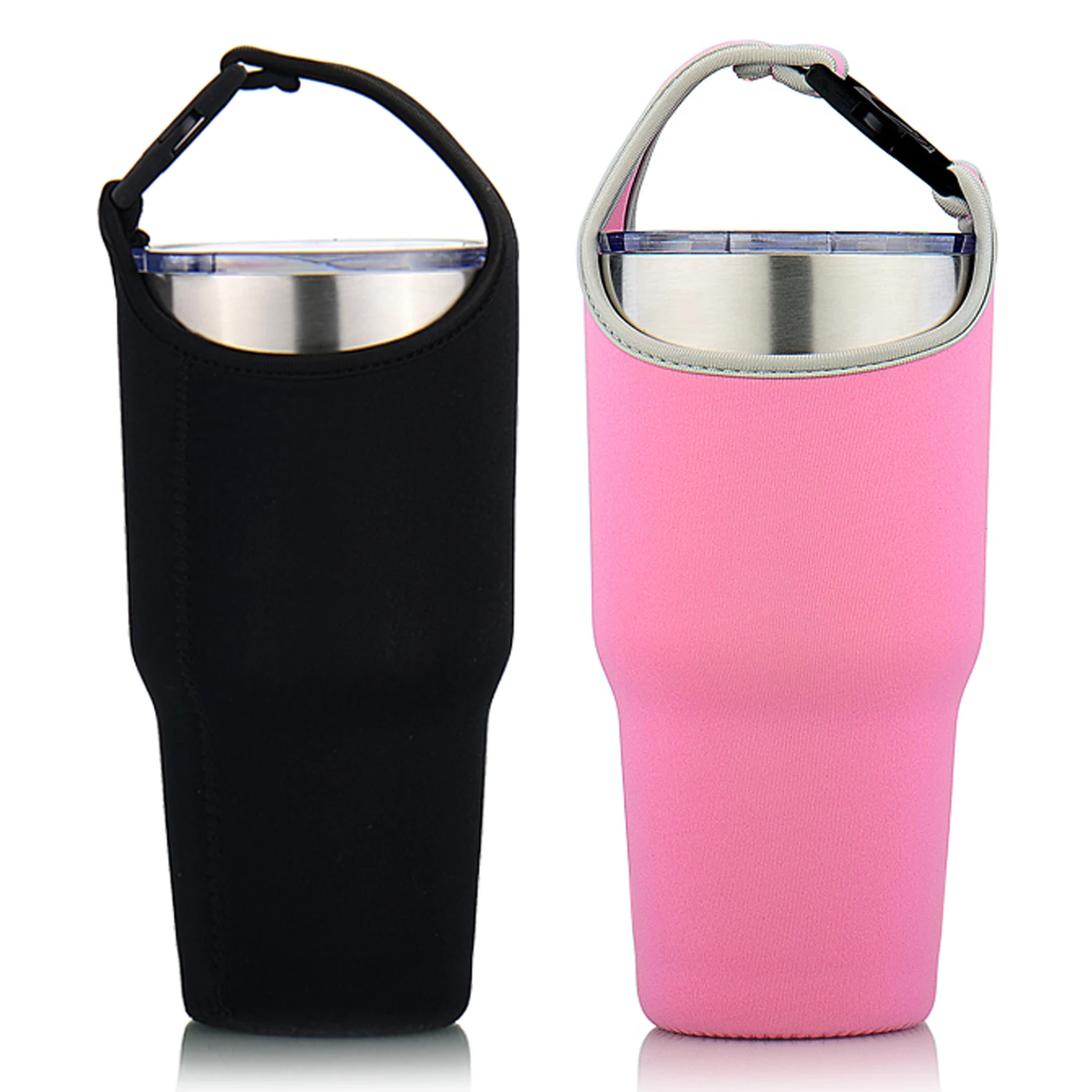 Behogar 2 шт Различные цвета изолированные бутылки воды сумка чехол для Yeti 30oz
