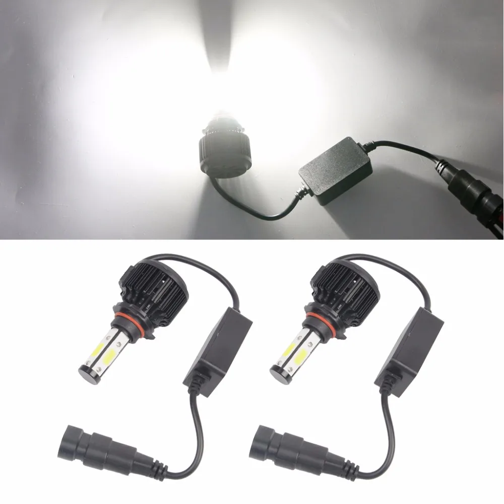 1 пара, новинка, высокая производительность 12 V 160 W 18000LM H7 H11 9005/HB3 9006/HB4 H4 светодиодный фар комплект Hi/короче спереди и длиннее сзади) луч лампы 6000 К Автомобильный свет C45
