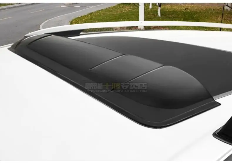 Для Mitsubishi Pajero V73 V93 модифицированный солнцезащитный козырек от солнца Pajero rain eyebrow sunroof gear внедорожные аксессуары - Цвет: Черный