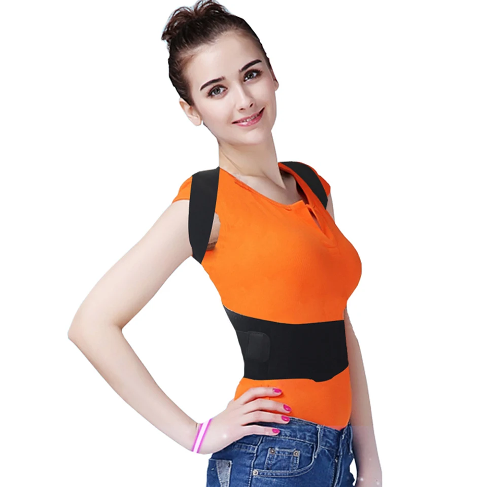 

Back Straight Back Posture Support Posture Corrector Belt Men Women Double Pull Straps Body Posture Correction S-XXL