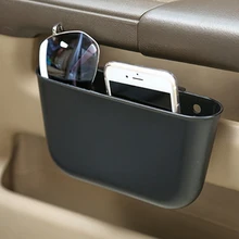 Dewtreetali Car Storage Box plastic Auto Car Seat Gap Pocket Catcher Organizer Leak-Proof Storage Box Auto Bag Container