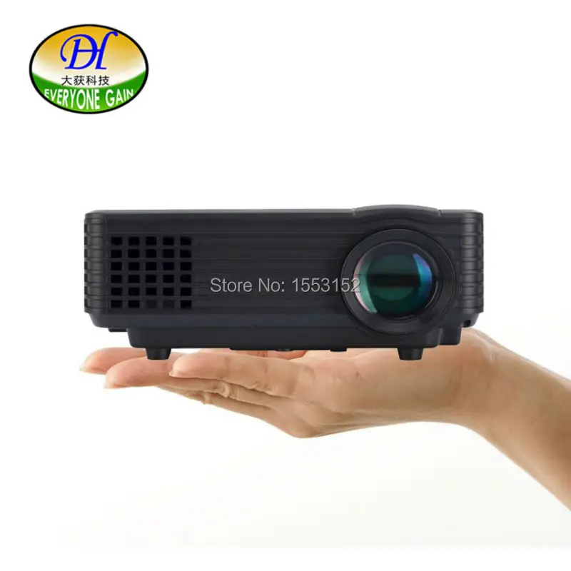 

Everyone Gain TV led android projector support 1080P films with TV USB VGA HDMI port Portable Home Theater Proyector mini320